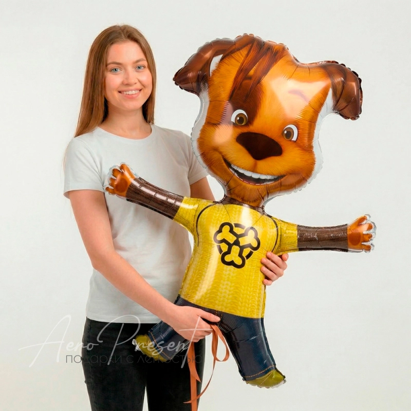 Дружок Барбоскин, фольгированный шар