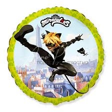 Летящий суперкот, фольгированный шар