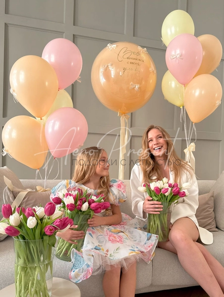 Набор на 8 марта "Весна начинается с твоей улыбки"