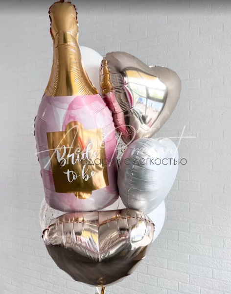 Набор шаров "Розовое шампанское"