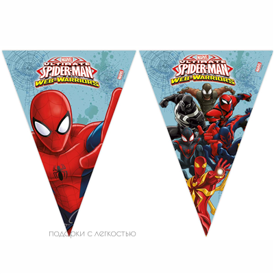 Гирлянда-вымп Человек-Паук Великий 2,3мР