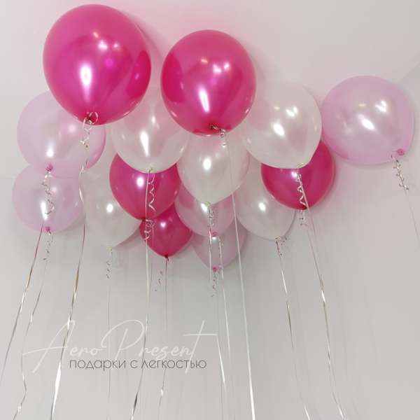 Жемчуг, Розовый, Фуксия металлик