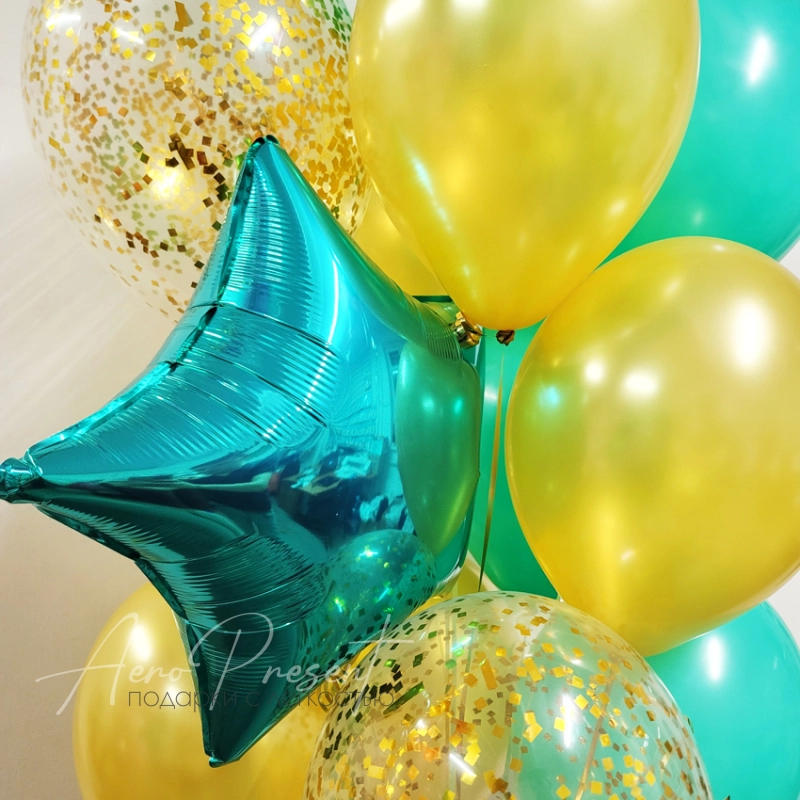 Букет поздравительный "Мятный мир"