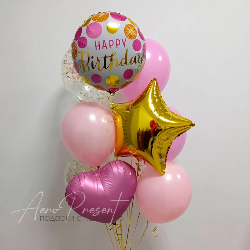 "Лаура", фонтан из шаров