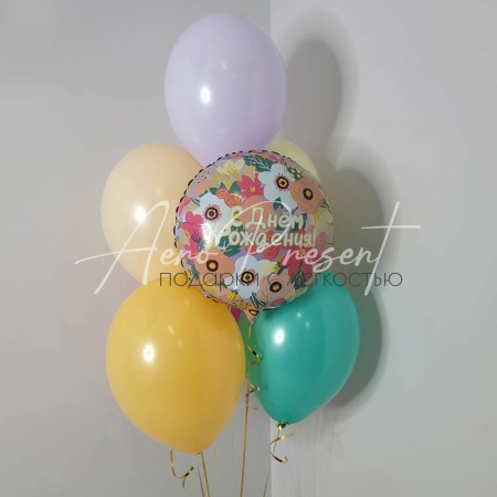 Набор шаров "Цветочный вальс"