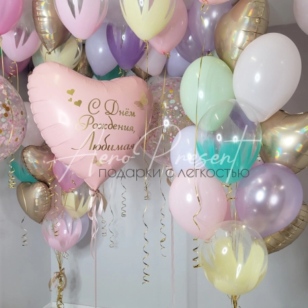 Набор шаров "Орхидея"