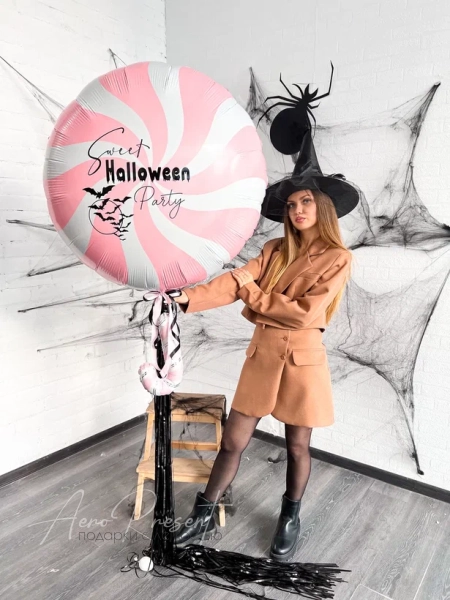 Воздушная конфета на Хэллоуин