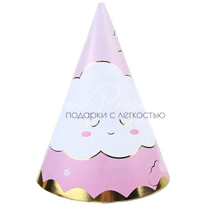 Колпак Детские Грезы розовый 6шт