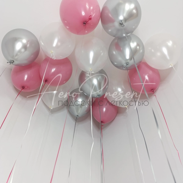 Микс шаров "Розовый кварц"
