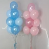 Набор шаров на гендер пати "Розово-голубой"