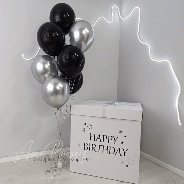 Коробка "Черно-Серебряная"