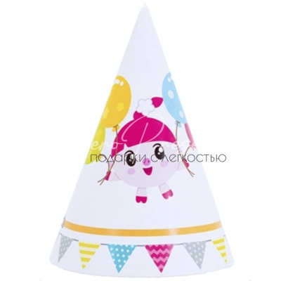 Колпак Малышарики Флажки 6шт/уп.