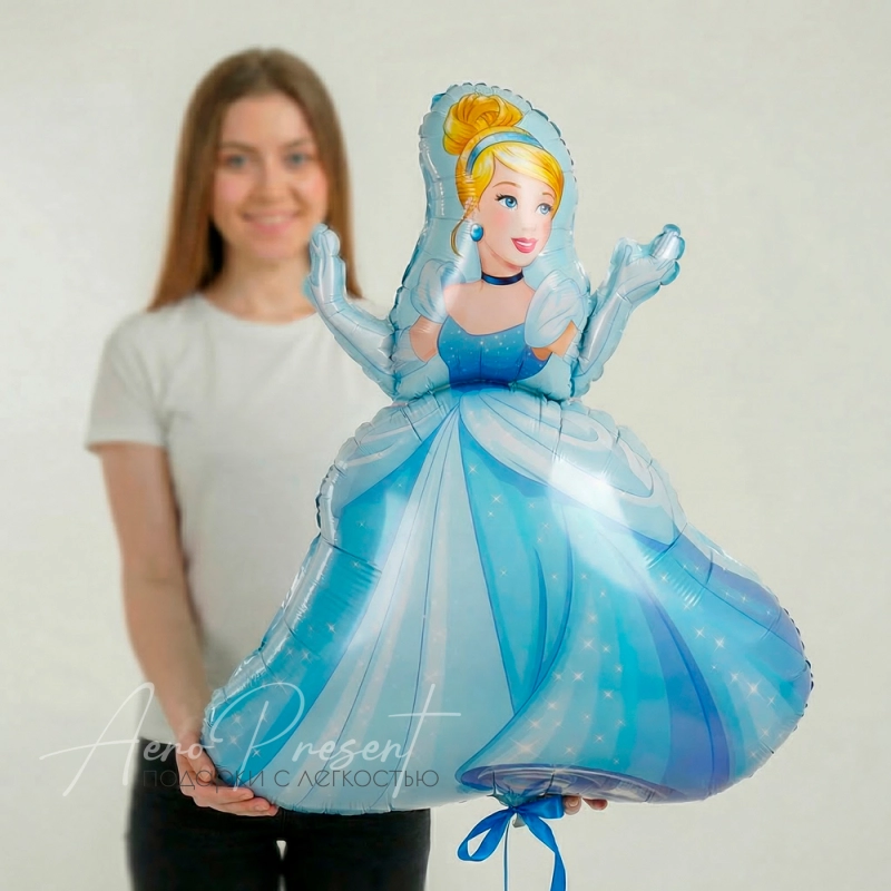 Золушка, фольгированный шар