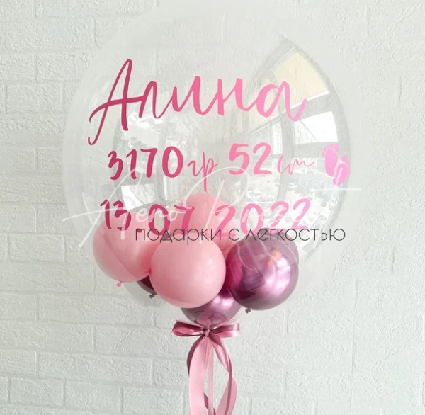 Воздушная метрика для девочки