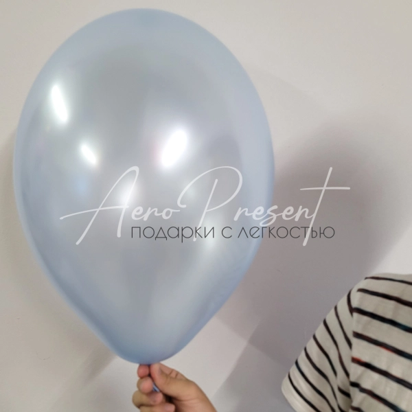 Голубой металлик