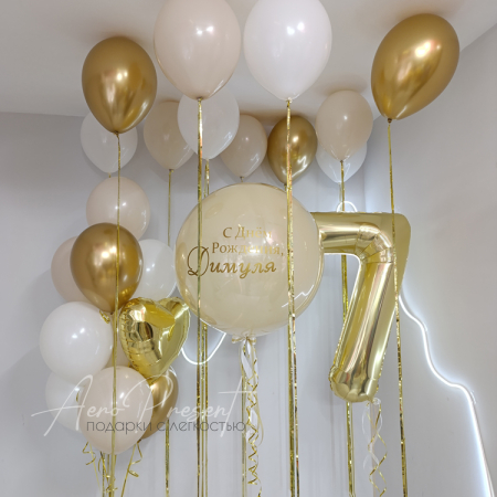 Набор воздушных шаров "Золотая сказка"
