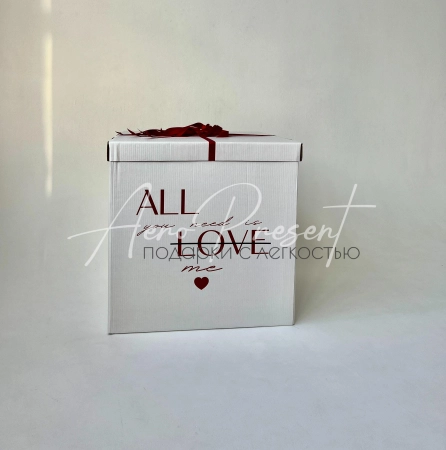 Коробка "You Need me"