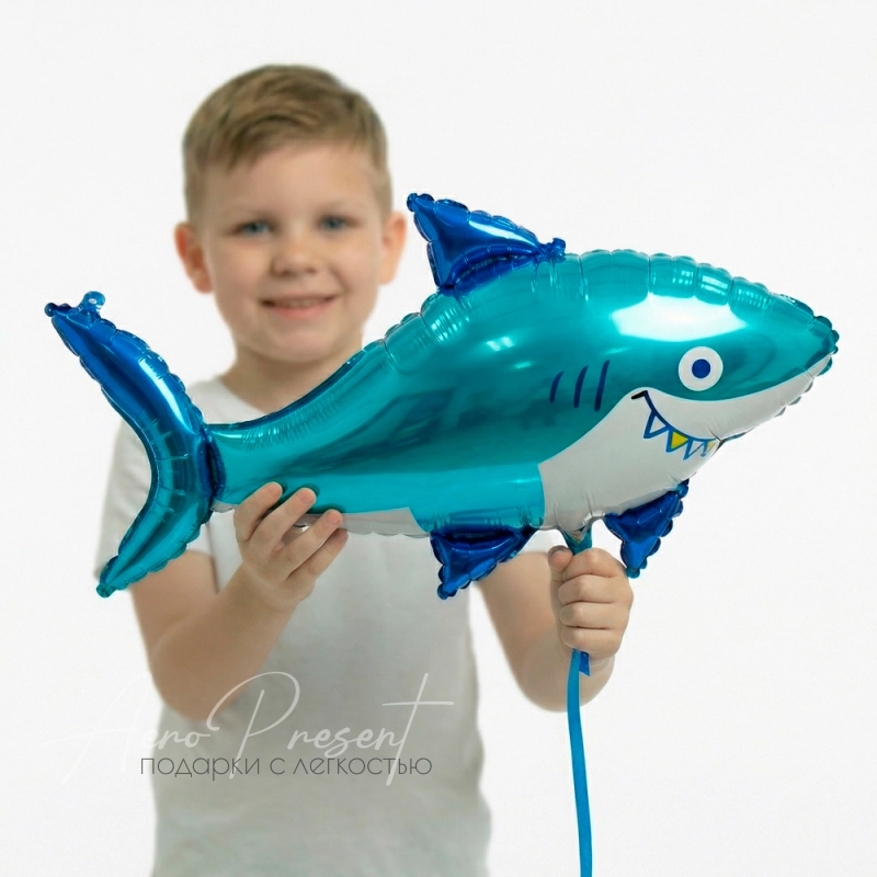 Фольгированный шар Фигура, Акула