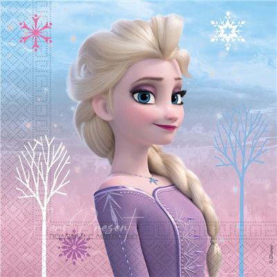 Салфетка Frozen Дух ветра 33см 20шт
