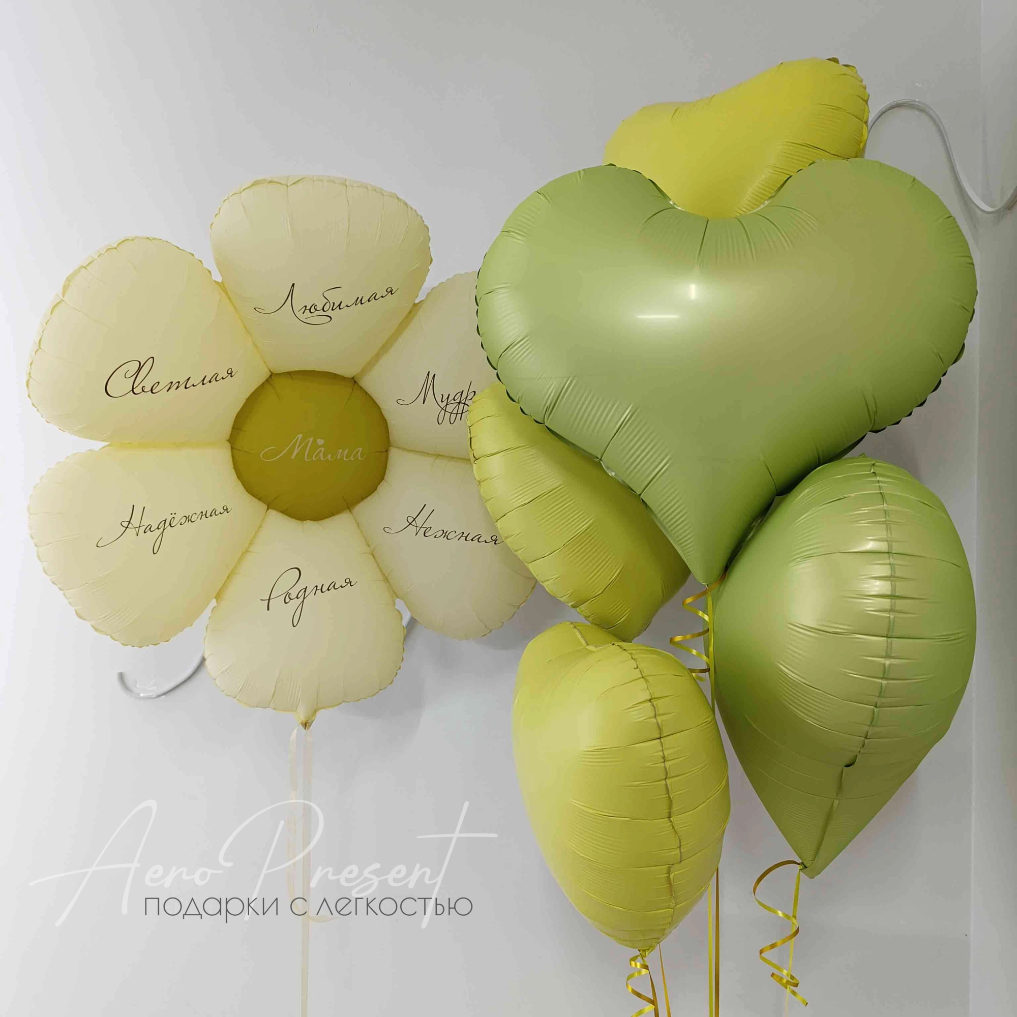 Набор воздушных шаров "Комплименты маме"