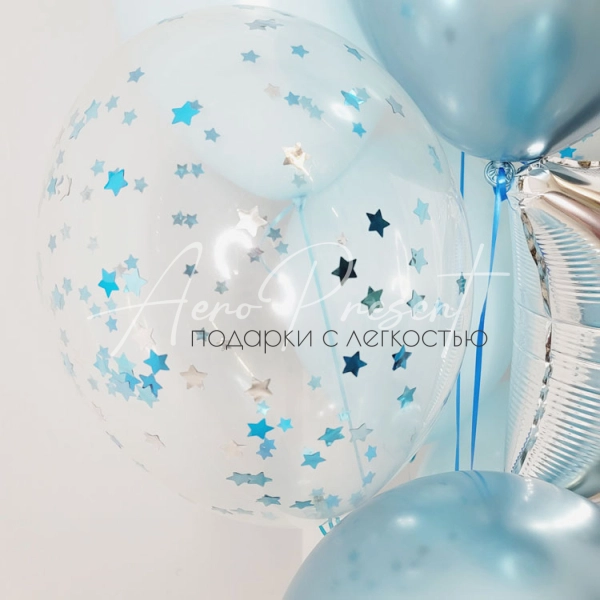 Набор шаров "Синие сны"