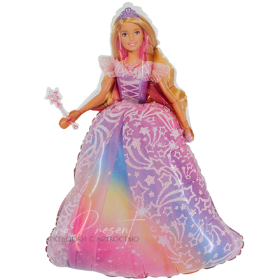 Барби, фольгированный шар