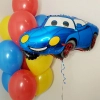 Набор шаров с гоночной машиной