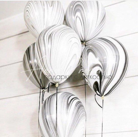 Мраморный воздушный агат