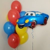 Набор шаров с гоночной машиной