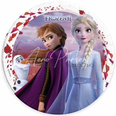 Тарелка Холодное Сердце II 23см 8шт