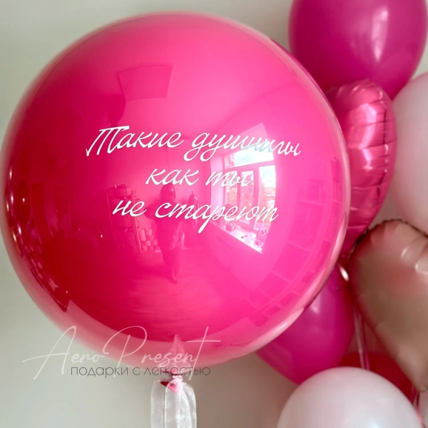 Набор шаров с юмором "Душнилы не стареют"