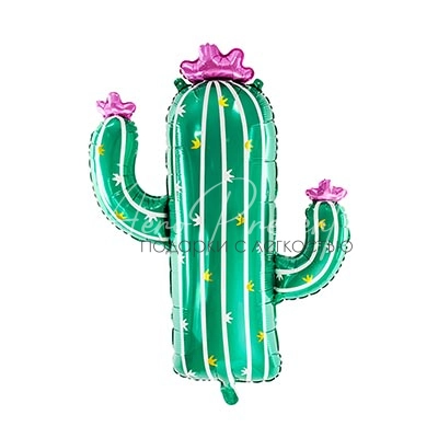 Кактус, фольгированный шар