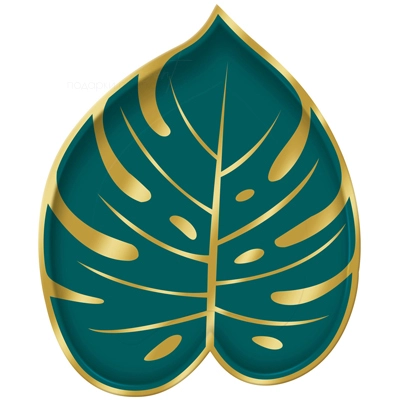 Тарелка Пальмовый Рай 18см 8шт