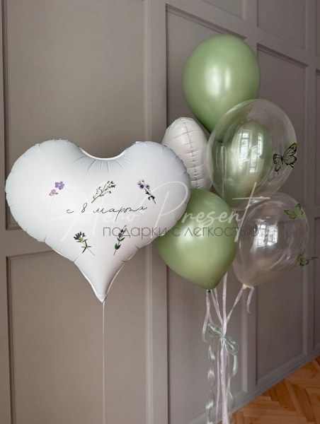 Набор на 8 марта "Зеленая симфония"