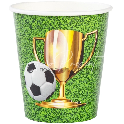Стакан Футбол 190мл 6шт
