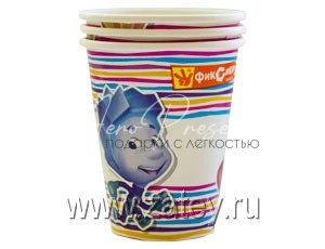 Стакан Фиксики 8шт