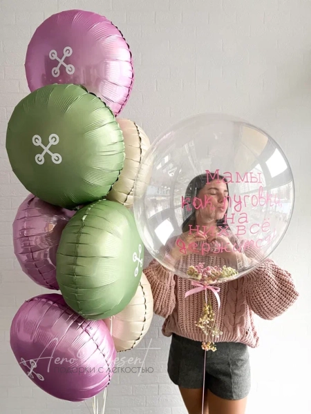 Композиция "Мамы как пуговки"