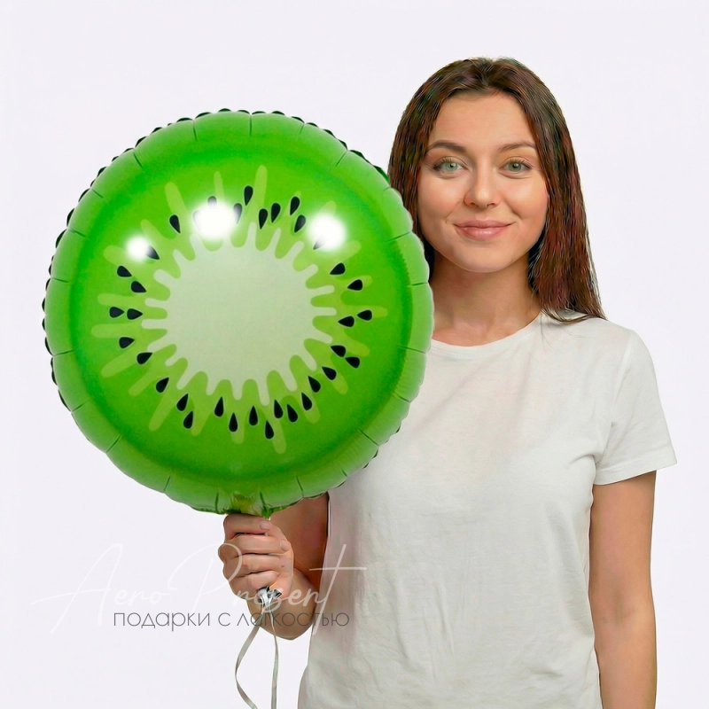 Фольгированный шар Киви