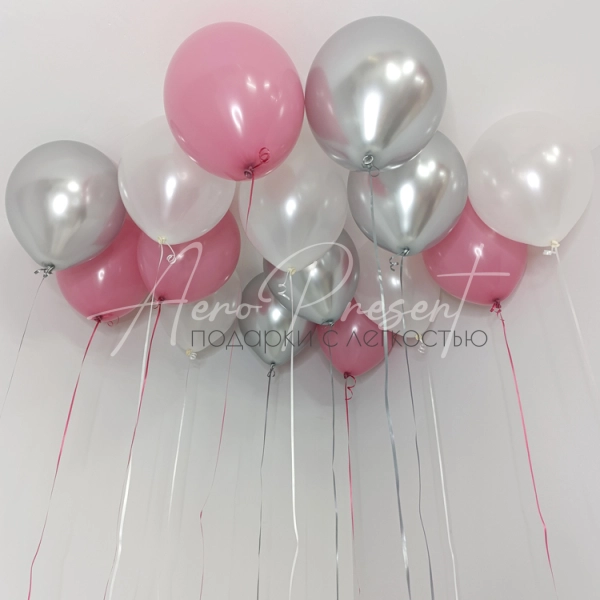 Микс шаров "Розовый кварц"