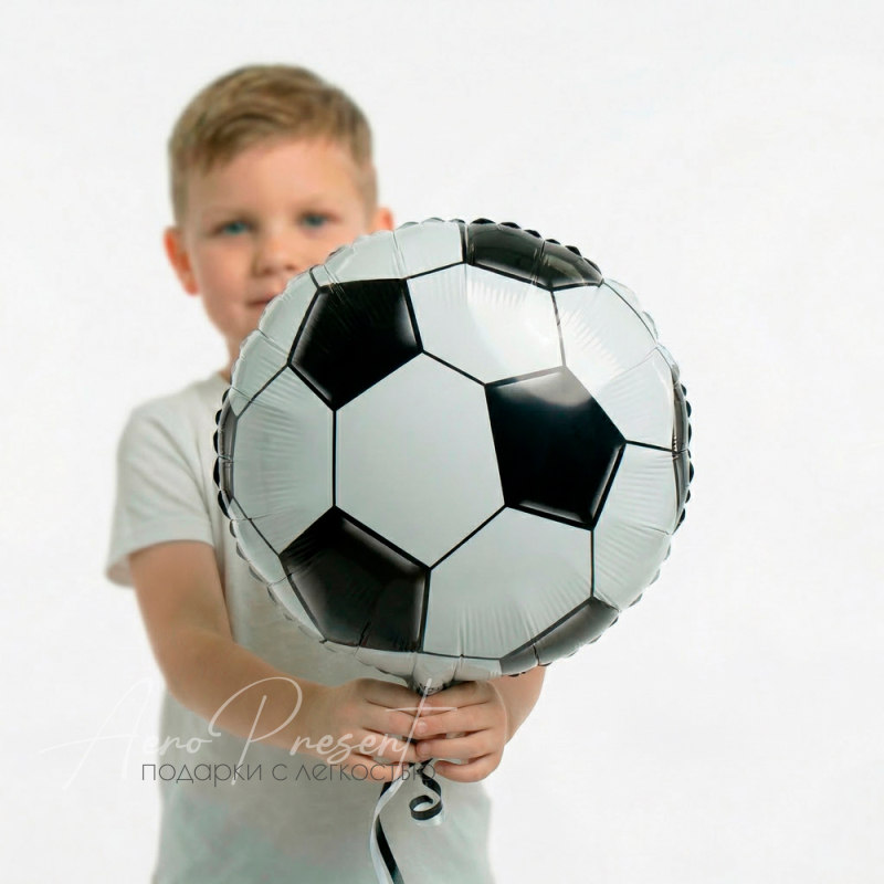 Футбольный мяч, фольгированный шар