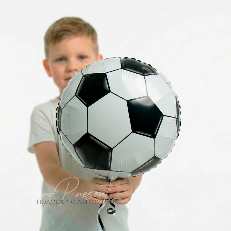 Футбольный мяч, фольгированный шар