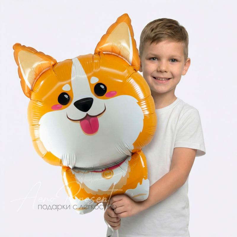 Фольгированный шар Корги