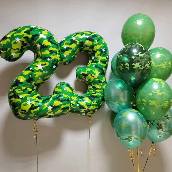 Набор "Камуфляжный с цифрами"