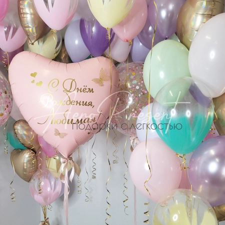 Набор шаров "Орхидея"