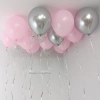 Набор шаров "Розовое сияние"