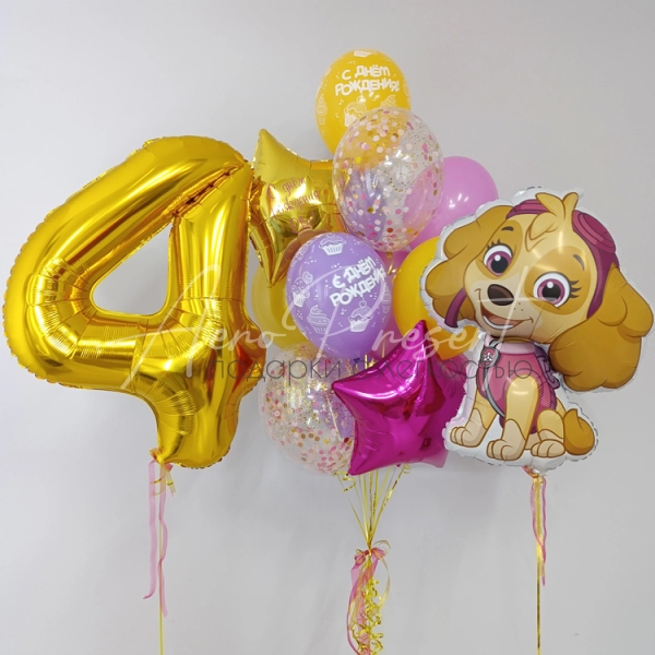 Набор "Поздравление от Скай!"