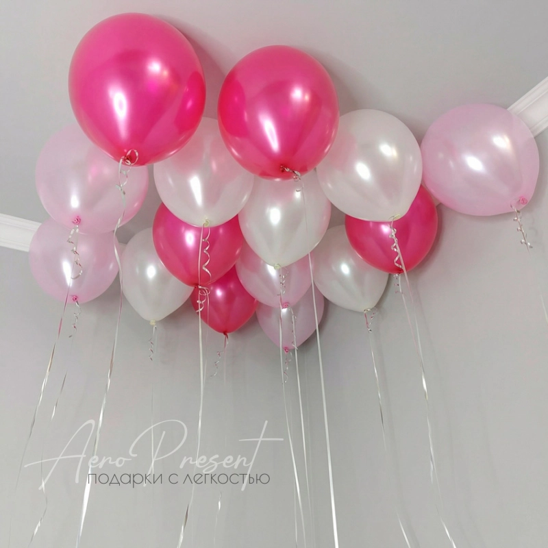 Жемчуг, Розовый, Фуксия металлик