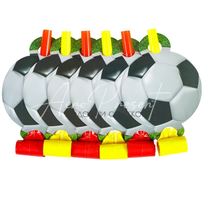 Язык-гудок с карт Футбол 6шт