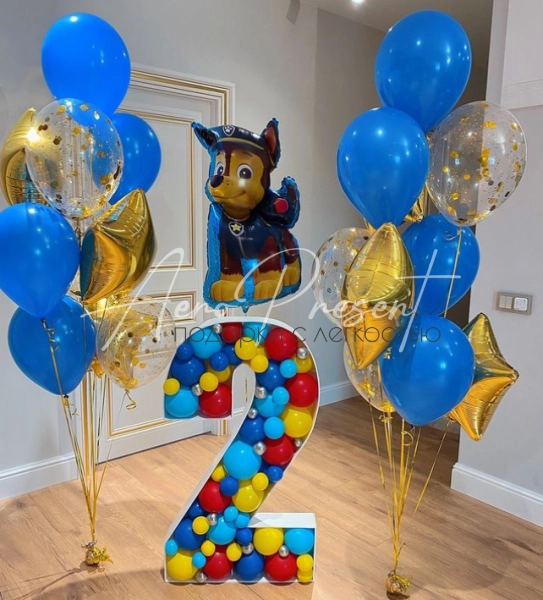 Оригинальная аэромозайка и Чейз