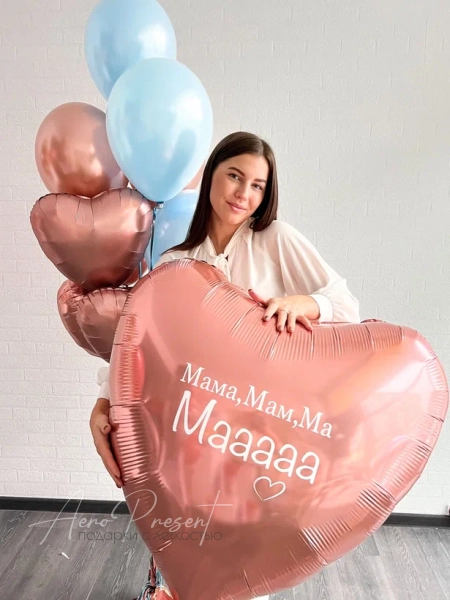 Композиция с сердцем для Мамы